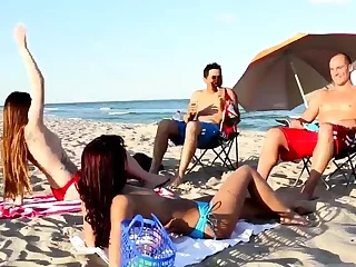 playfellow's daughter-in-law glory penetrate fuck hole first-ever time Beach Bait